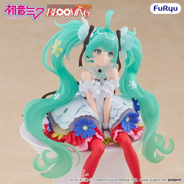 Hatsune Miku Noodle Stopper PVC Szobor Hatsune Miku Japan Live Tour 2025 Blooming 14 cm
