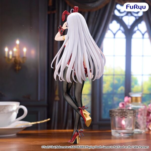 Playing Death Games to Put Food on the Table BiCute Bunnies PVC Szobor Yuki 25 cm