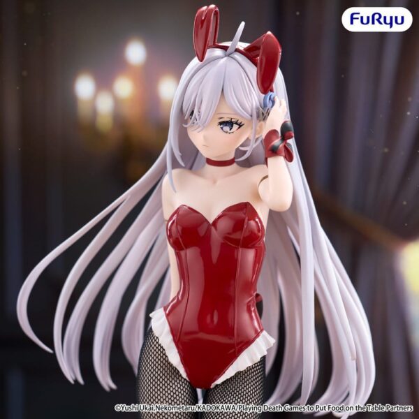 Playing Death Games to Put Food on the Table BiCute Bunnies PVC Szobor Yuki 25 cm