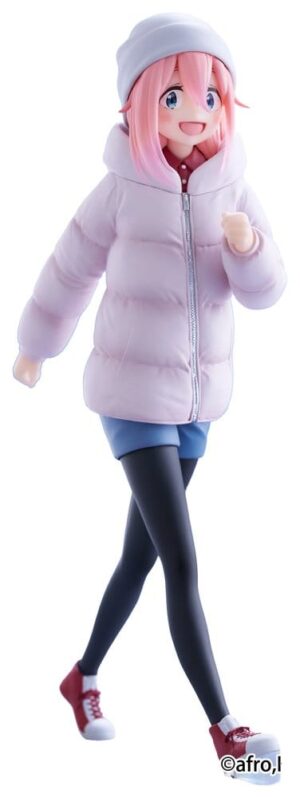 Laid-back Camp Season 3 Trio-Try-iT PVC Szobor Nadeshiko Kagamihara 20 cm