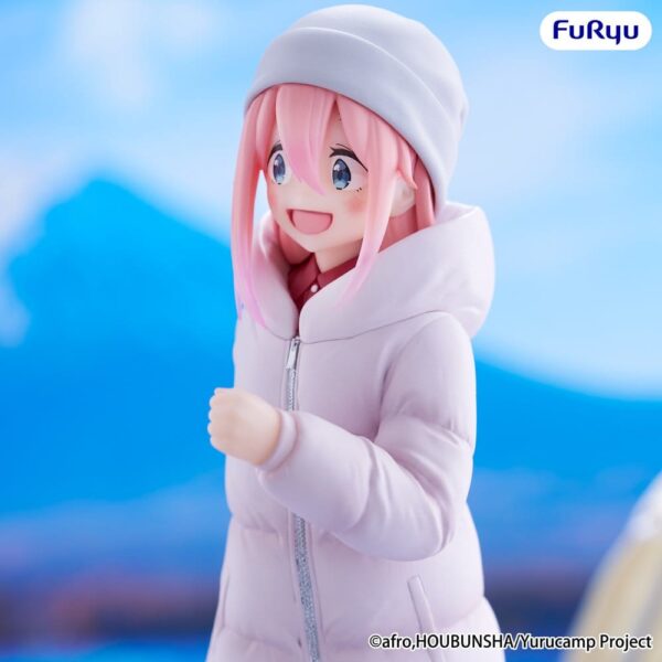 Laid-back Camp Season 3 Trio-Try-iT PVC Szobor Nadeshiko Kagamihara 20 cm