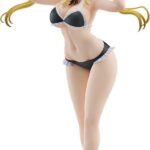 Fairy Tail 100 Years Quest Beach Queens Pop Up Parade PVC Szobor Lucy Heartfilia: Virgo Form Swimsuit Ver. L Size 23 cm