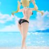 Fairy Tail 100 Years Quest Beach Queens Pop Up Parade PVC Szobor Lucy Heartfilia: Virgo Form Swimsuit Ver. L Size 23 cm