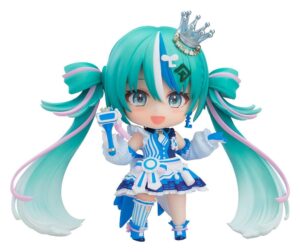 Character Vocal Series 01: Hatsune Miku PVC Szobor Nendoroid Lawson's 50th anniversary Special Live Ver. 10 cm