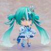 Character Vocal Series 01: Hatsune Miku PVC Szobor Nendoroid Lawson's 50th anniversary Special Live Ver. 10 cm