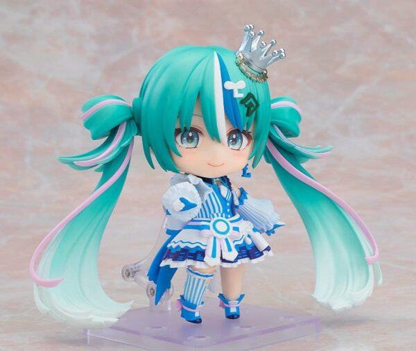 Character Vocal Series 01: Hatsune Miku PVC Szobor Nendoroid Lawson's 50th anniversary Special Live Ver. 10 cm