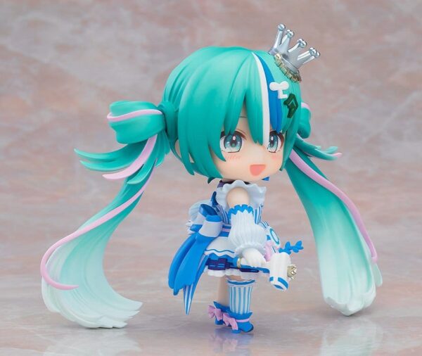 Character Vocal Series 01: Hatsune Miku PVC Szobor Nendoroid Lawson's 50th anniversary Special Live Ver. 10 cm