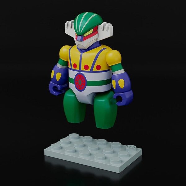 Steel Jeeg Brickroid Akció Figura Steel Jeeg 5 cm
