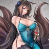 Azur Lane PVC Szobor 1/7 Amagi: Throne of Fallen Petals Ver. 27 cm