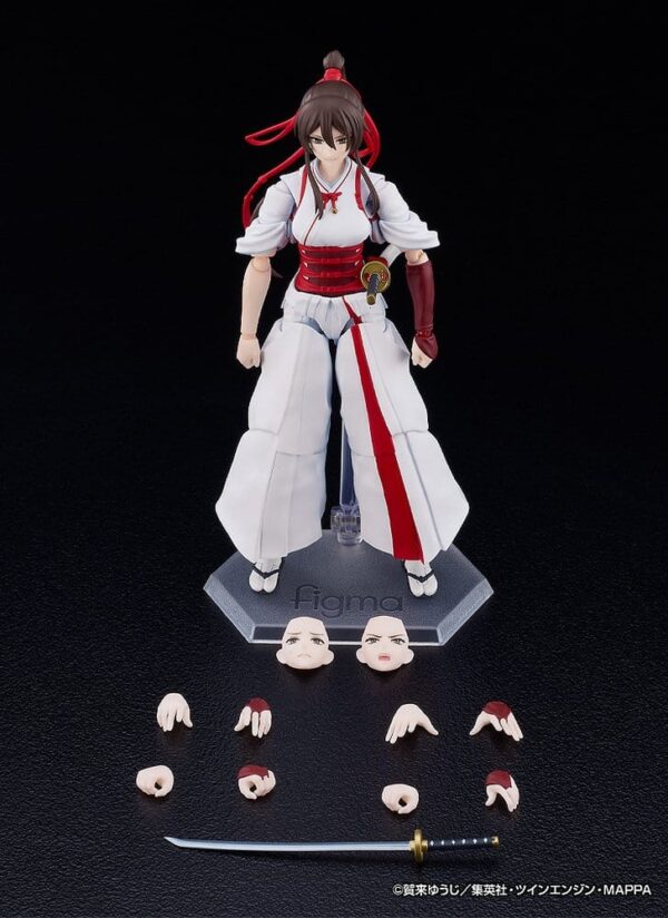 Hell's Paradise: Jigokuraku Figma Akció Figura Yamada Asaemon Sagiri 15 cm