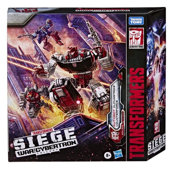 Transformers Generations War for Cybertron: Siege Akció Figura 3-Pack Autobot Alphastrike Counterforce Transformers Generations War for Cybertron: Siege Akció Figura 3-Pack Autobot Alphastrike Counterforce