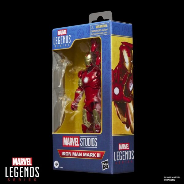 Iron Man Marvel Legends Series Akció Figura Iron Man Mark III 15 cm Iron Man Marvel Legends Series Akció Figura Iron Man Mark III 15 cm