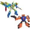 Transformers Age of the Primes Leader Class Akció Figura 2-Pack G2 G2 Dinobot Swoop & G2 Dinobot Sludge 19 cm