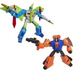 Transformers Age of the Primes Leader Class Akció Figura 2-Pack G2 G2 Dinobot Swoop & G2 Dinobot Sludge 19 cm