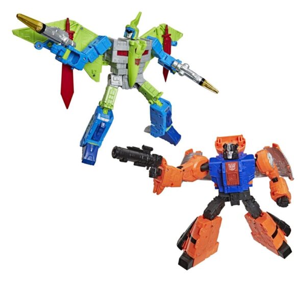 Transformers Age of the Primes Leader Class Akció Figura 2-Pack G2 G2 Dinobot Swoop & G2 Dinobot Sludge 19 cm