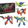 Transformers Age of the Primes Leader Class Akció Figura 2-Pack G2 G2 Dinobot Swoop & G2 Dinobot Sludge 19 cm