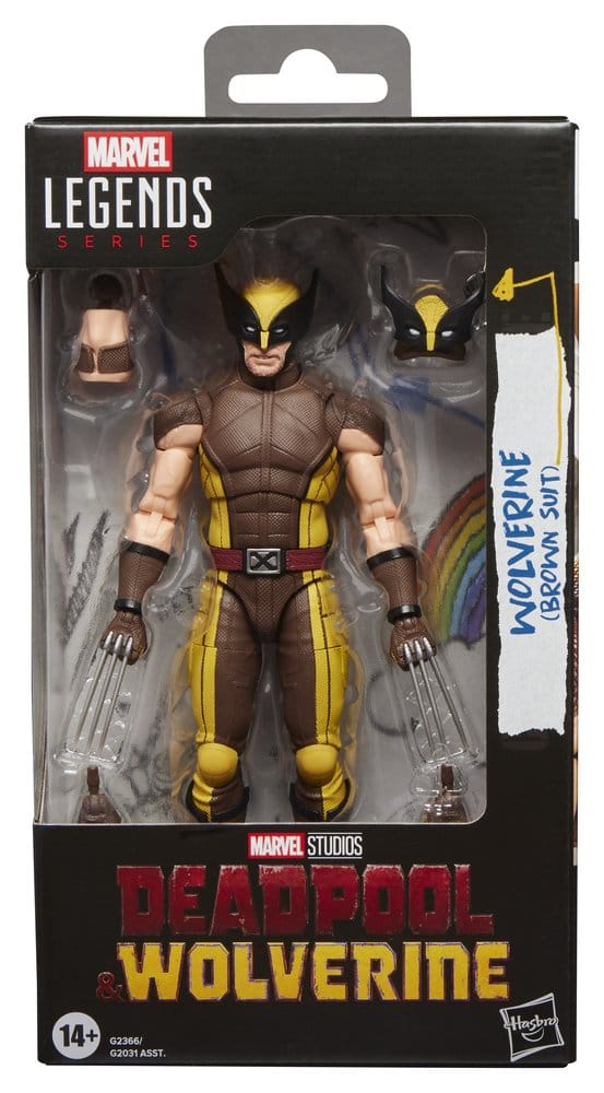 Deadpool & Wolverine Marvel Legends Akció Figura Wolverine (Brown Suit) 15 cm Deadpool & Wolverine Marvel Legends Akció Figura Wolverine (Brown Suit) 15 cm