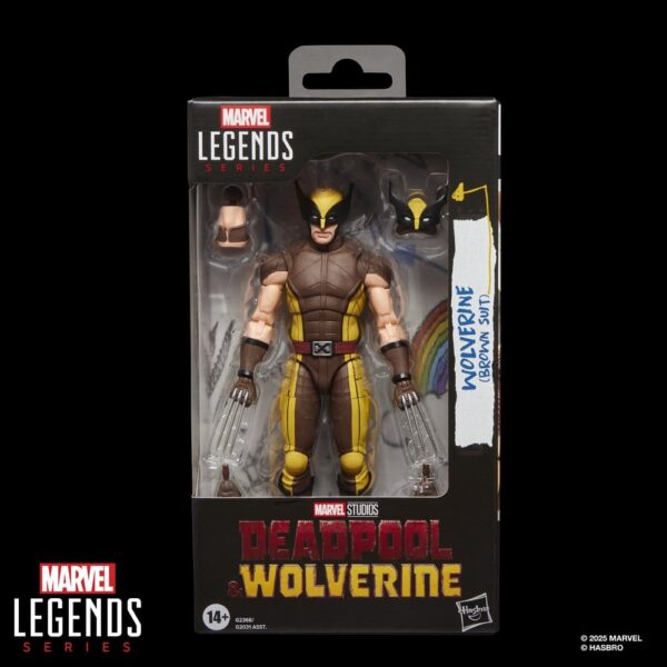 Deadpool & Wolverine Marvel Legends Akció Figura Wolverine (Brown Suit) 15 cm Deadpool & Wolverine Marvel Legends Akció Figura Wolverine (Brown Suit) 15 cm