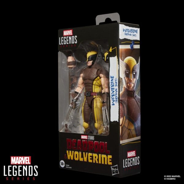 Deadpool & Wolverine Marvel Legends Akció Figura Wolverine (Brown Suit) 15 cm Deadpool & Wolverine Marvel Legends Akció Figura Wolverine (Brown Suit) 15 cm