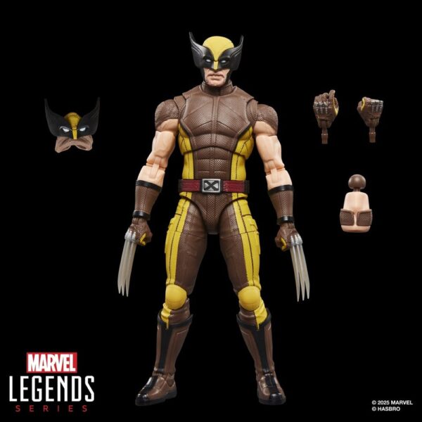 Deadpool & Wolverine Marvel Legends Akció Figura Wolverine (Brown Suit) 15 cm Deadpool & Wolverine Marvel Legends Akció Figura Wolverine (Brown Suit) 15 cm