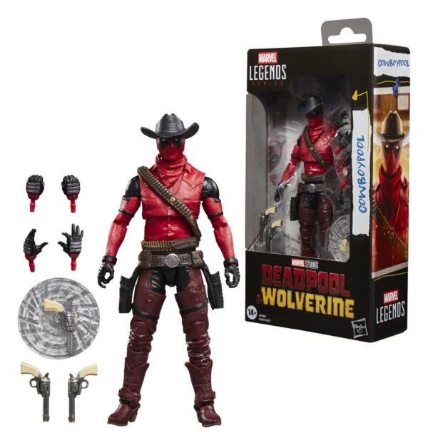 Deadpool & Wolverine Marvel Legends Akció Figura Cowboypool 15 cm