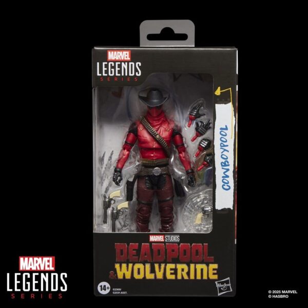 Deadpool & Wolverine Marvel Legends Akció Figura Cowboypool 15 cm