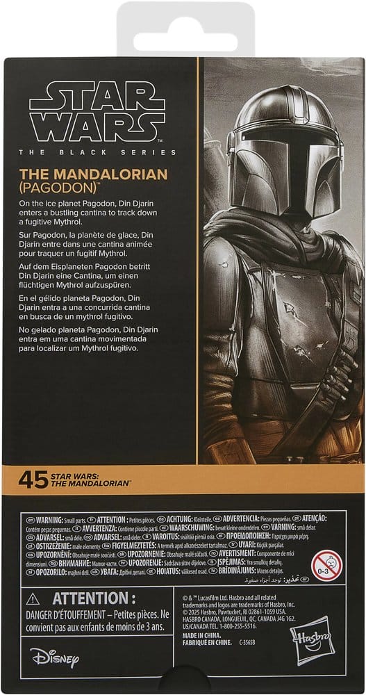 Star Wars: The Mandalorian Black Series Akció Figura The Mandalorian (Pagodon) 15 cm Star Wars: The Mandalorian Black Series Akció Figura The Mandalorian (Pagodon) 15 cm