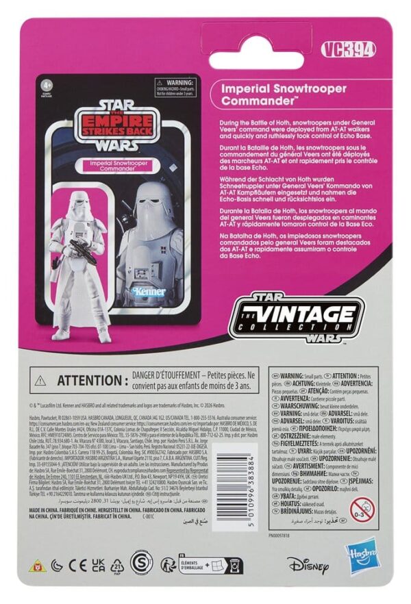 Star Wars Episode V Vintage Collection Akció Figura Imperial Snowtrooper Commander 10 cm Star Wars Episode V Vintage Collection Akció Figura Imperial Snowtrooper Commander 10 cm