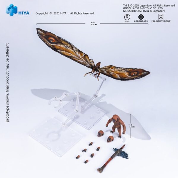 Godzilla x Kong: The New Empire Exquisite Basic Series Akció Figura Mothra Premium Set