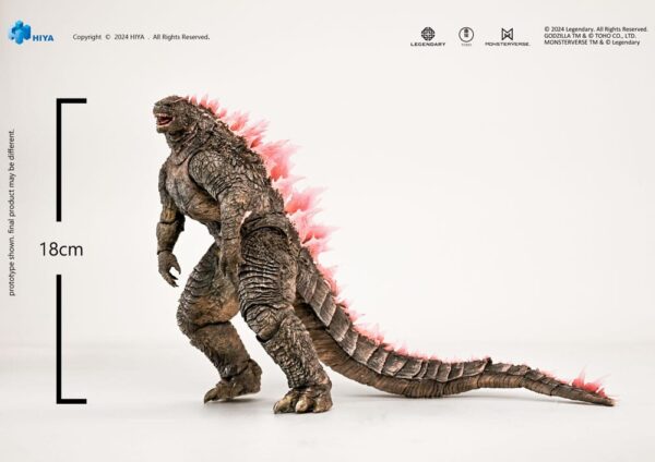Godzilla x Kong: The New Empire Exquisite Basic Akció Figura Godzilla Evolved Ver. 18 cm Godzilla x Kong: The New Empire Exquisite Basic Akció Figura Godzilla Evolved Ver. 18 cm