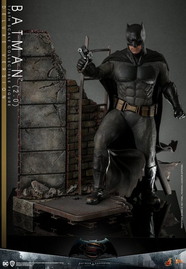 Batman v Superman: Dawn of Justice Movie Masterpiece Akció Figura 1/6 Batman 2.0 (Deluxe Version) 32 cm Batman v Superman: Dawn of Justice Movie Masterpiece Akció Figura 1/6 Batman 2.0 (Deluxe Version) 32 cm
