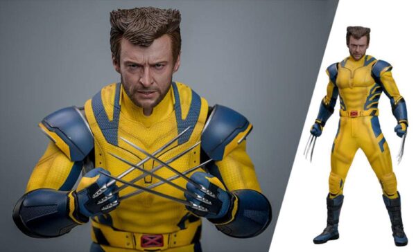 Deadpool & Wolverine Movie Masterpiece Akció Figura 1/6 Wolverine (Deluxe Version) 31 cm