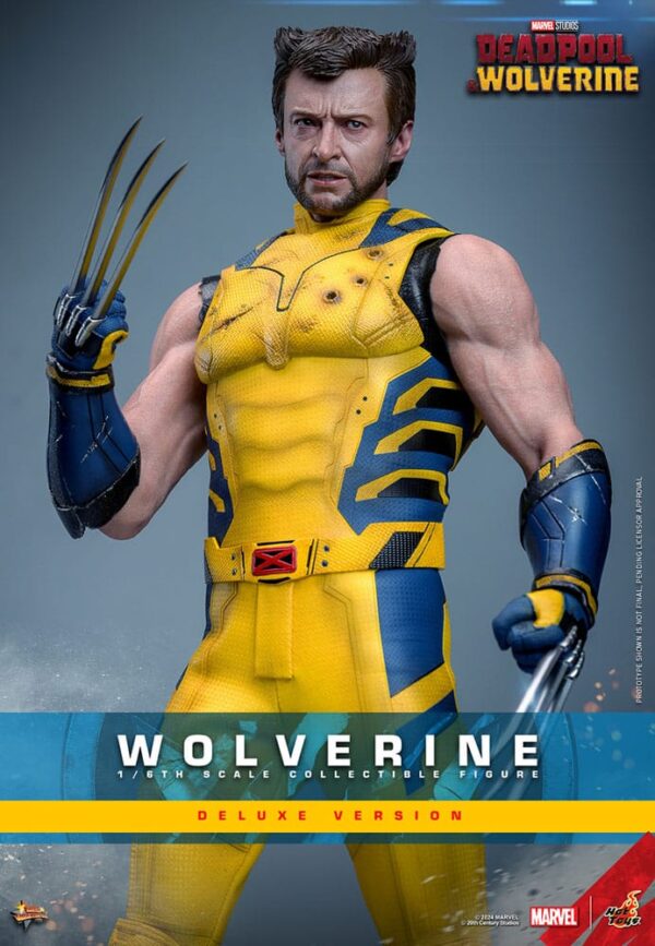 Deadpool & Wolverine Movie Masterpiece Akció Figura 1/6 Wolverine (Deluxe Version) 31 cm
