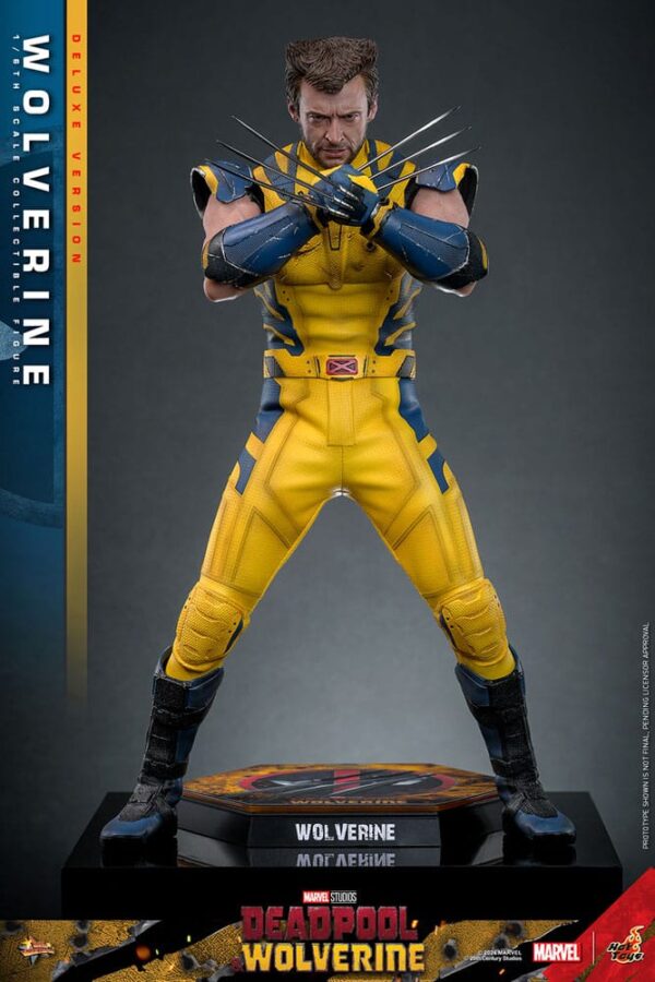 Deadpool & Wolverine Movie Masterpiece Akció Figura 1/6 Wolverine (Deluxe Version) 31 cm