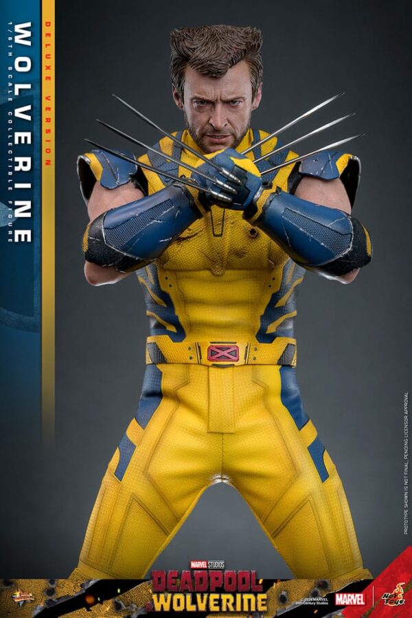 Deadpool & Wolverine Movie Masterpiece Akció Figura 1/6 Wolverine (Deluxe Version) 31 cm