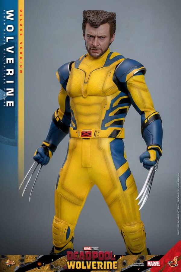 Deadpool & Wolverine Movie Masterpiece Akció Figura 1/6 Wolverine (Deluxe Version) 31 cm