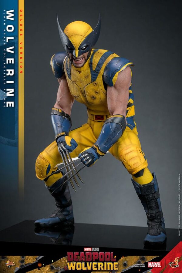 Deadpool & Wolverine Movie Masterpiece Akció Figura 1/6 Wolverine (Deluxe Version) 31 cm