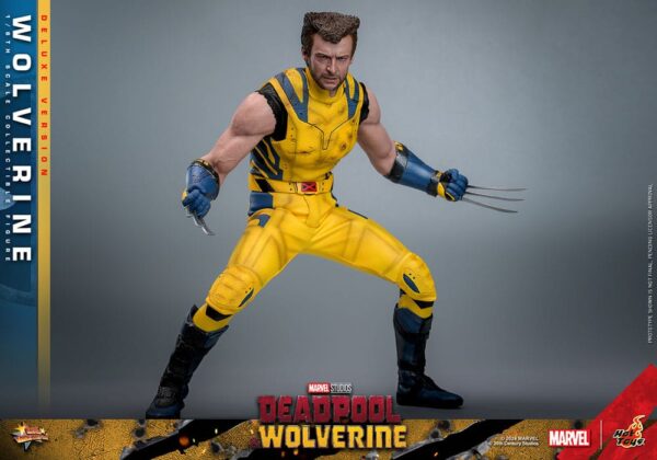Deadpool & Wolverine Movie Masterpiece Akció Figura 1/6 Wolverine (Deluxe Version) 31 cm