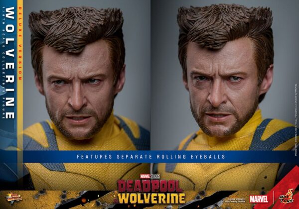 Deadpool & Wolverine Movie Masterpiece Akció Figura 1/6 Wolverine (Deluxe Version) 31 cm