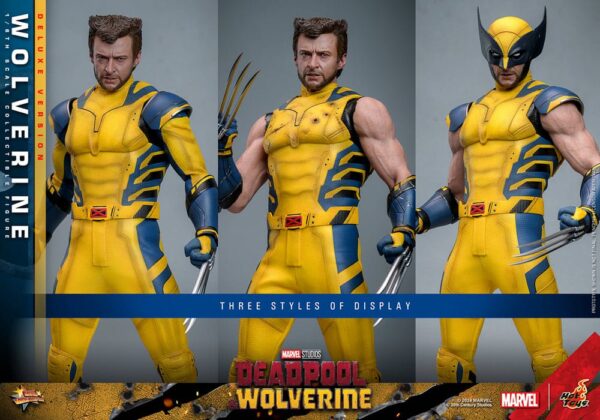 Deadpool & Wolverine Movie Masterpiece Akció Figura 1/6 Wolverine (Deluxe Version) 31 cm