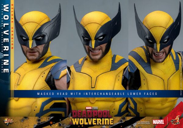 Deadpool & Wolverine Movie Masterpiece Akció Figura 1/6 Wolverine (Deluxe Version) 31 cm