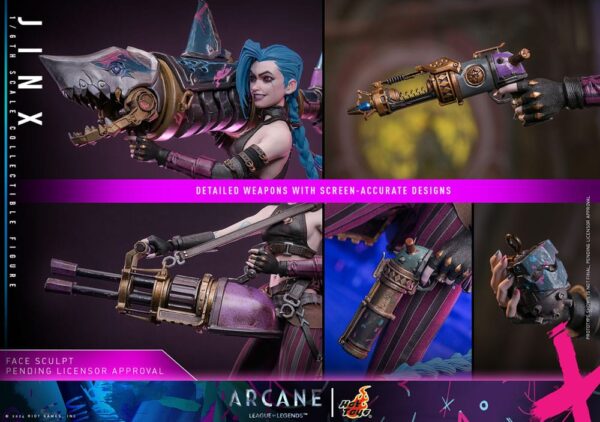 Arcane Akció Figura 1/6 Jinx 27 cm