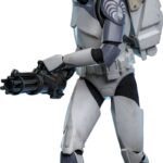 Star Wars The Clone Wars Akció Figura 1/6 104th Battalion Wolfpack Clone Trooper Deluxe Version 30 cm