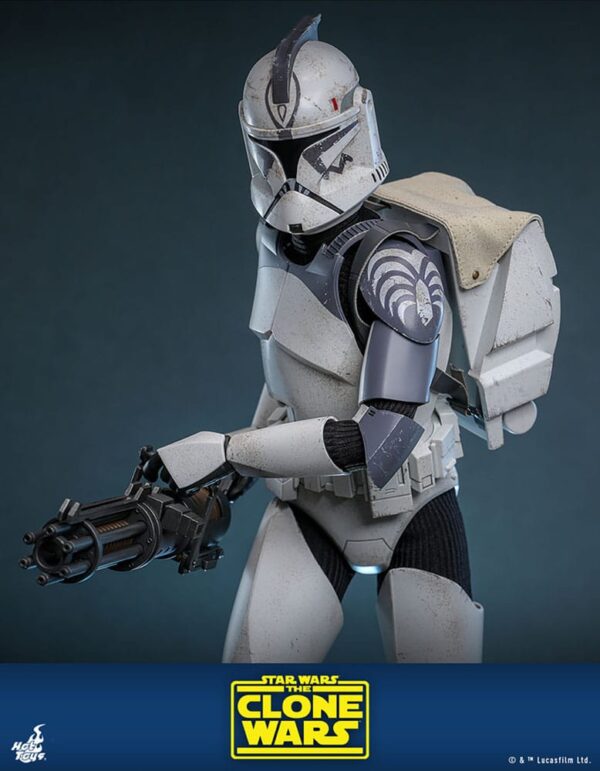 Star Wars The Clone Wars Akció Figura 1/6 104th Battalion Wolfpack Clone Trooper Deluxe Version 30 cm