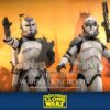 Star Wars The Clone Wars Akció Figura 1/6 104th Battalion Wolfpack Clone Trooper Deluxe Version 30 cm