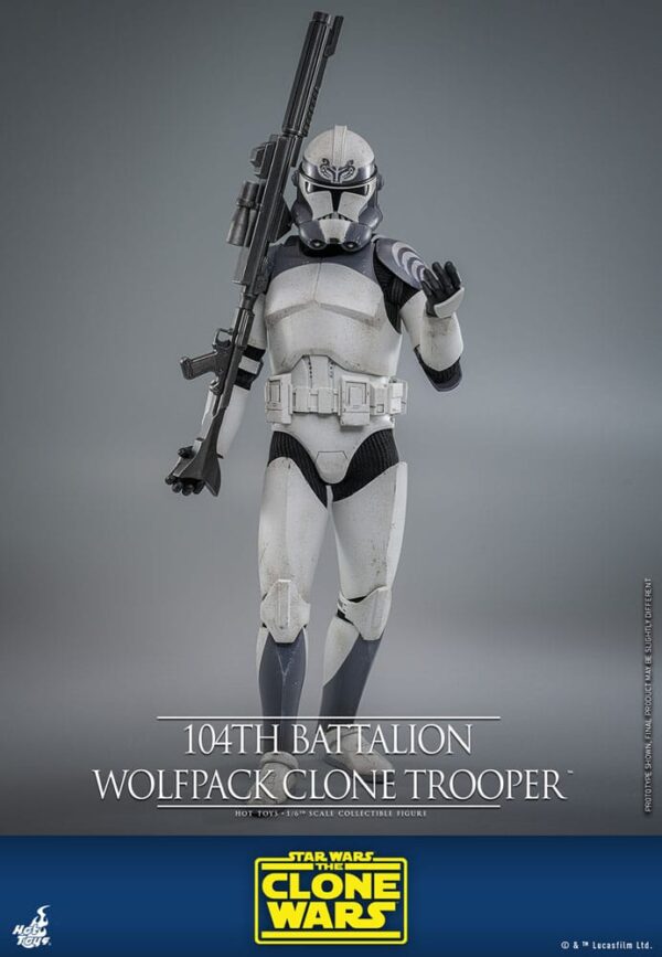 Star Wars The Clone Wars Akció Figura 1/6 104th Battalion Wolfpack Clone Trooper 30 cm