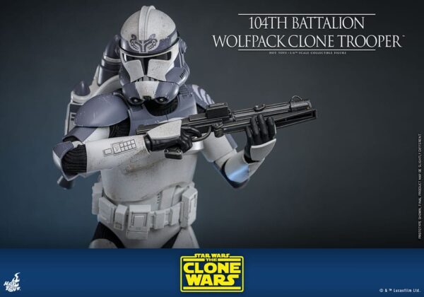 Star Wars The Clone Wars Akció Figura 1/6 104th Battalion Wolfpack Clone Trooper 30 cm
