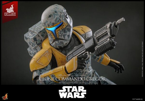 Star Wars: The Clone Wars Akció Figura 1/6 Clone Commando Gregor Hot Toys Exclusive 30 cm