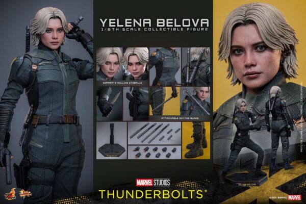 Thunderbolts Movie Masterpiece Akció Figura 1/6 Yelena Belova 28 cm