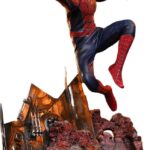 Spider-Man Movie Masterpiece Akció Figura 1/6 Spider-Man (Battle Damaged Version) 30 cm